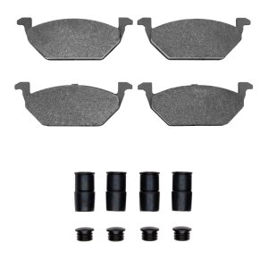 Volkswagen CrossFox Brake Pads - Front - R1 Concepts - Semi Met - `98-`17